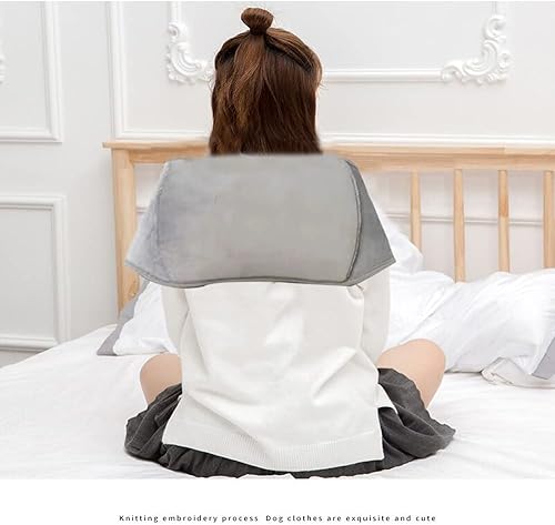 Miniatura 3 de Bolsa de agua caliente, botella de agua caliente, bolsa de agua caliente de goma con cubierta de cintura suave, utilizada para mantener el cuello y