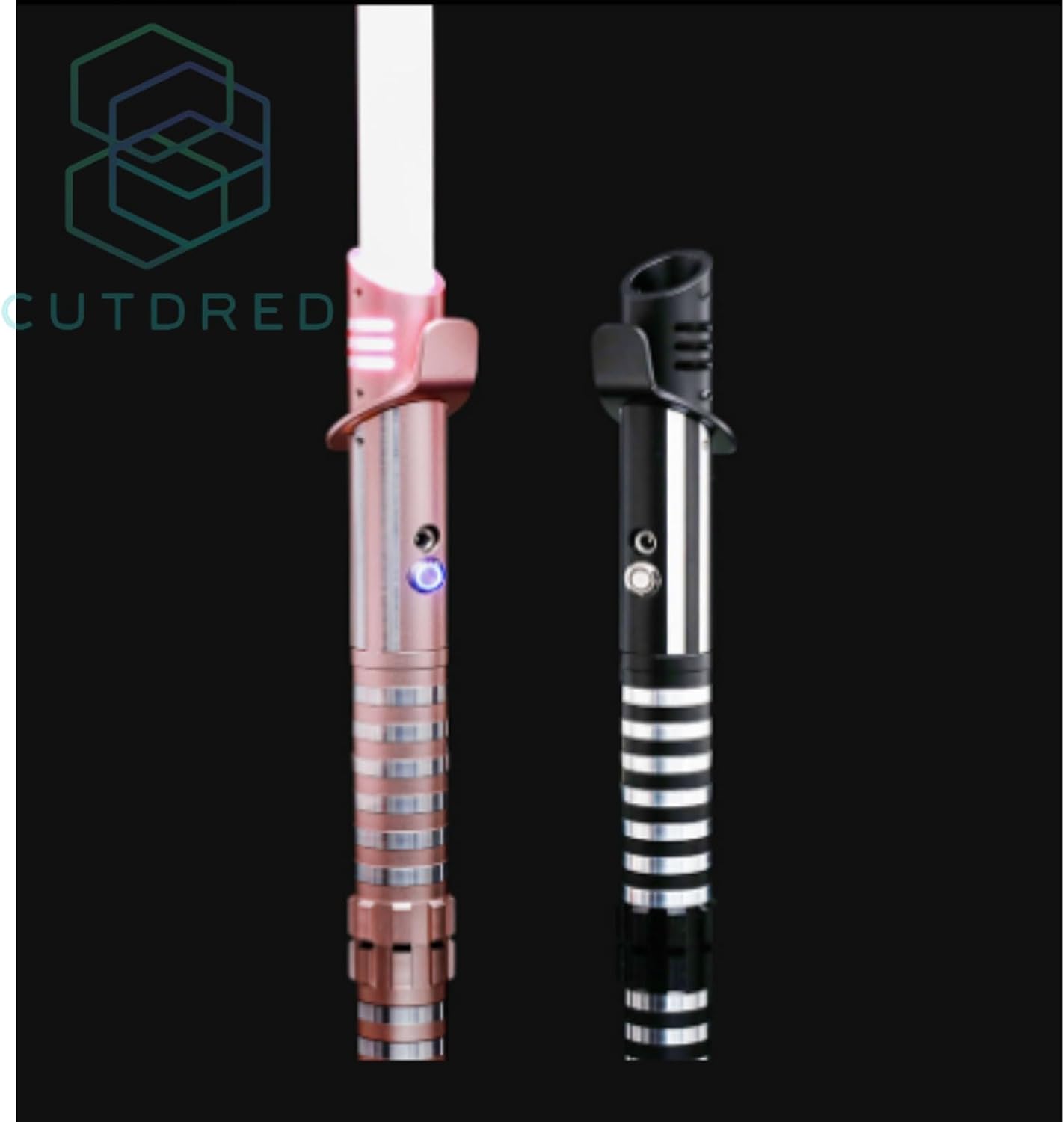 2025ギフト】ライトセーバー 高級 音 光る剣 USB充電 赤 RGB/LEDソード