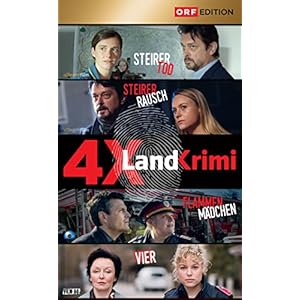Landkrimi-Set 7: Steirertod/Steirerrausch/Flammenmädchen/Vier