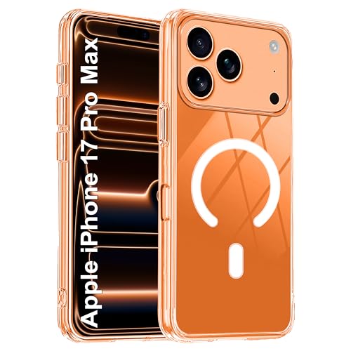 Image of amazon basics Back Case Cover for iPhone 17 Pro Max | Compatible for iPhone 17 Pro Max Back Cover | Scratch-Resistant Back Cover | Clear