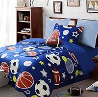 Algopix Similar Product 7 - Dahdoul 4 Piece Baseball Sport Design