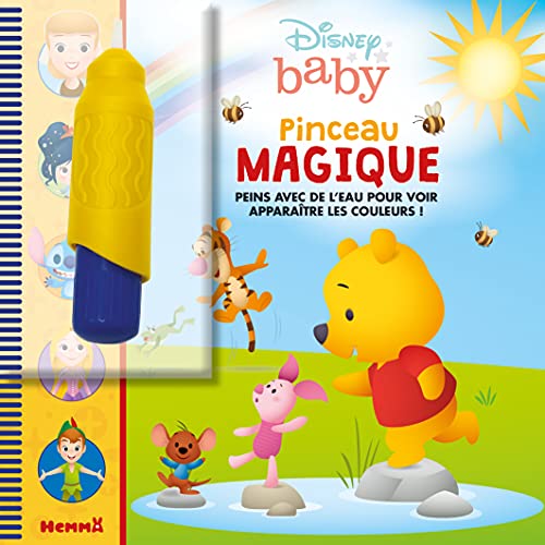 Disney Baby - Pinceau magique - Livre avec pinceau magique - Dès 3 ans