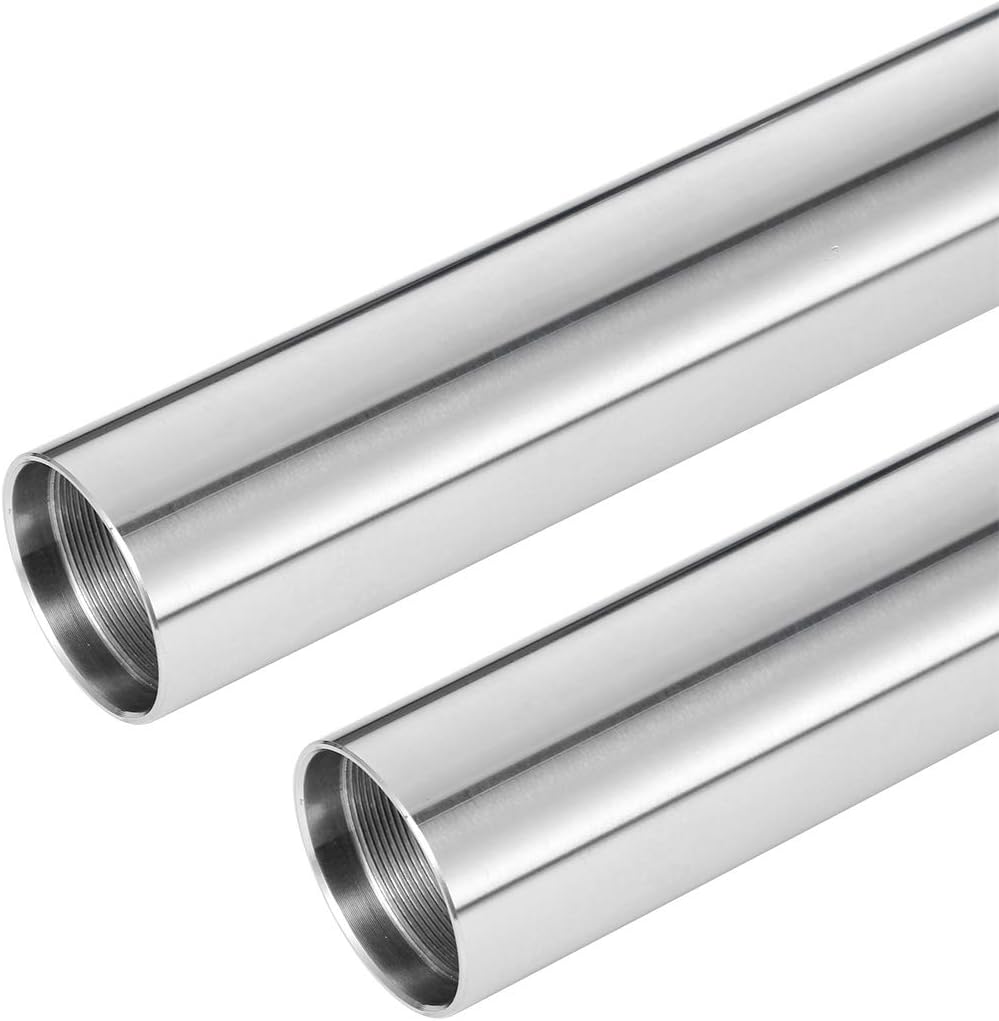 Front Inner Fork Tubes Replacement for Suzuki GSX-R750 GSXR750 1988-1990 43x555mm 51110-17C00