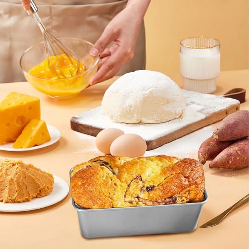 Molde de cocina antiadherente rectangular para hacer pan de molde en horno de casa 4