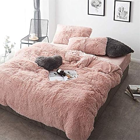 CoutureBridal Parure de lit Peluche Cover