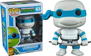 Funko - Figurine Tortues Ninja - Leonardo Gris Exclu Pop 10cm - 0889698100779
