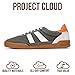 Project Cloud Shoes for Men - 100% Genuine Leather Mens Casual Shoes Memory Foam Insole Sneakers - Non Slip Outsole Dress Sneakers Men (HISVERDY,Olive,10)