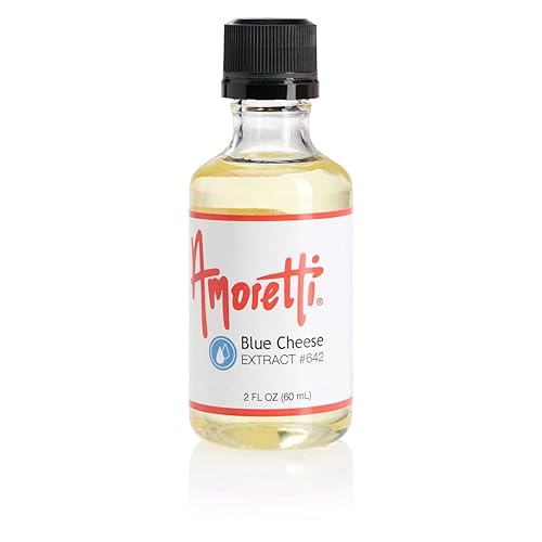 Amoretti - Extracto de queso azul soluble en aceite de 2 onzas - Altamente concentrado y perfecto para aplicaciones de pastelería o salados, sin