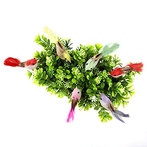 Small Simulation Foam Feather Bird Decorative Fake Birds, 24Pcs Artificial Simulation Foam Birds - Image 3