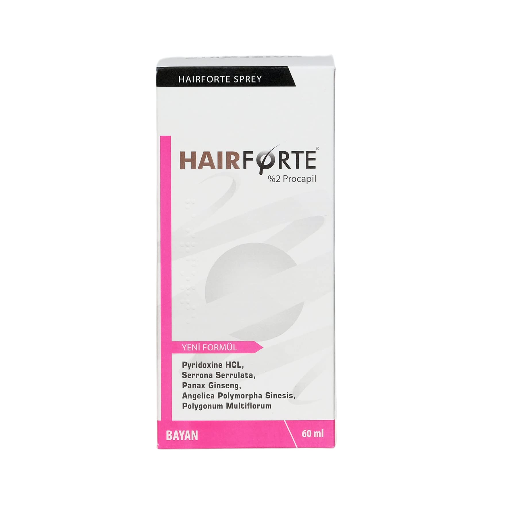 Anti Haarverlust Set. Xpecia + Hair Forte DHT Blocker Hair Growth Kit Frauen