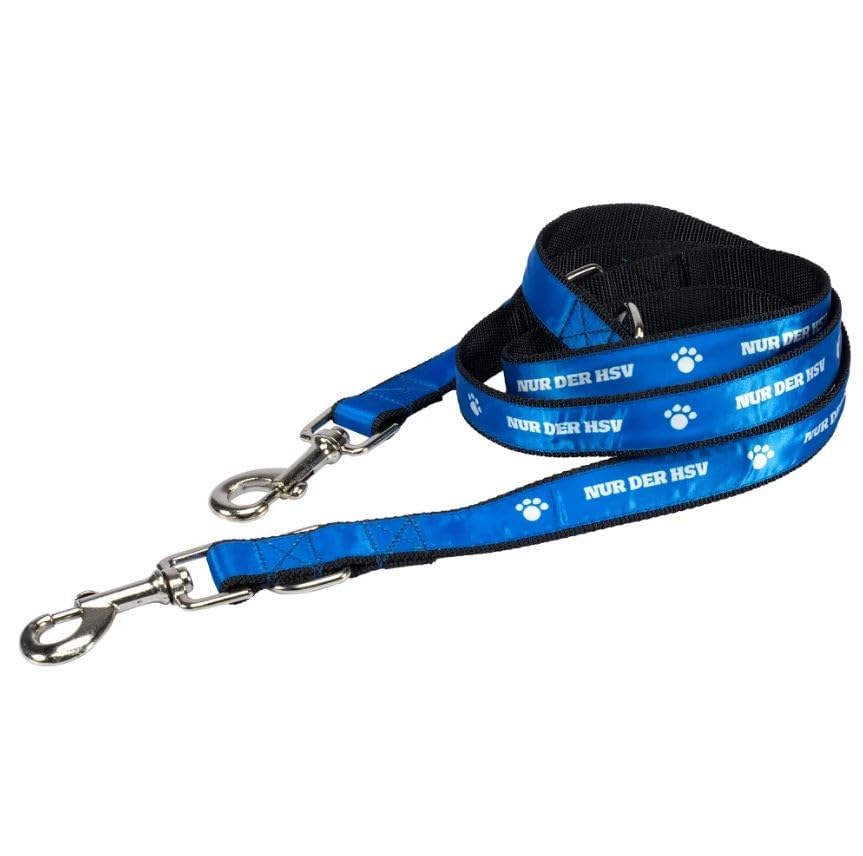 HSV Hundeleine und Hundehalsband als Set Hamburger SV Größenverstellbar blau