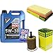 Produktbild QR-PARTS 69358780 Filter Set Inspektionspaket 5 Liter Liqui Moly Motoröl Longtime High Tech 5W-30 MANN-FILTER Luftfilter Ölfilter