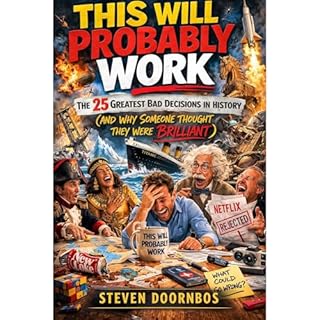 This Will Probably Work. The 25 Greatest Bad Decisions In History Audiobook By Steven Doornbos cover art