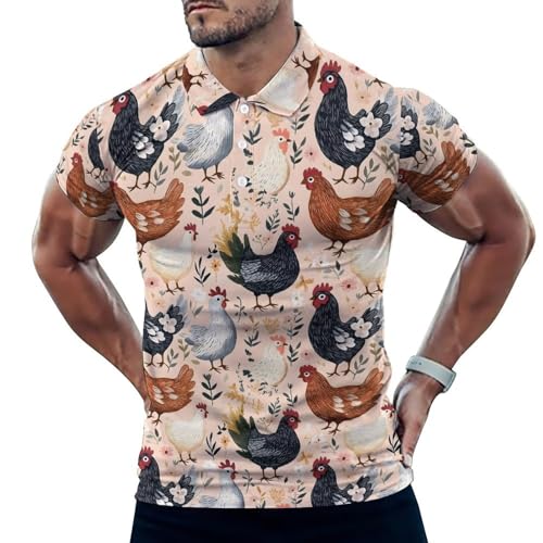 Polo de golf homme doux anti-transpiration pour swinguer sans gêne
