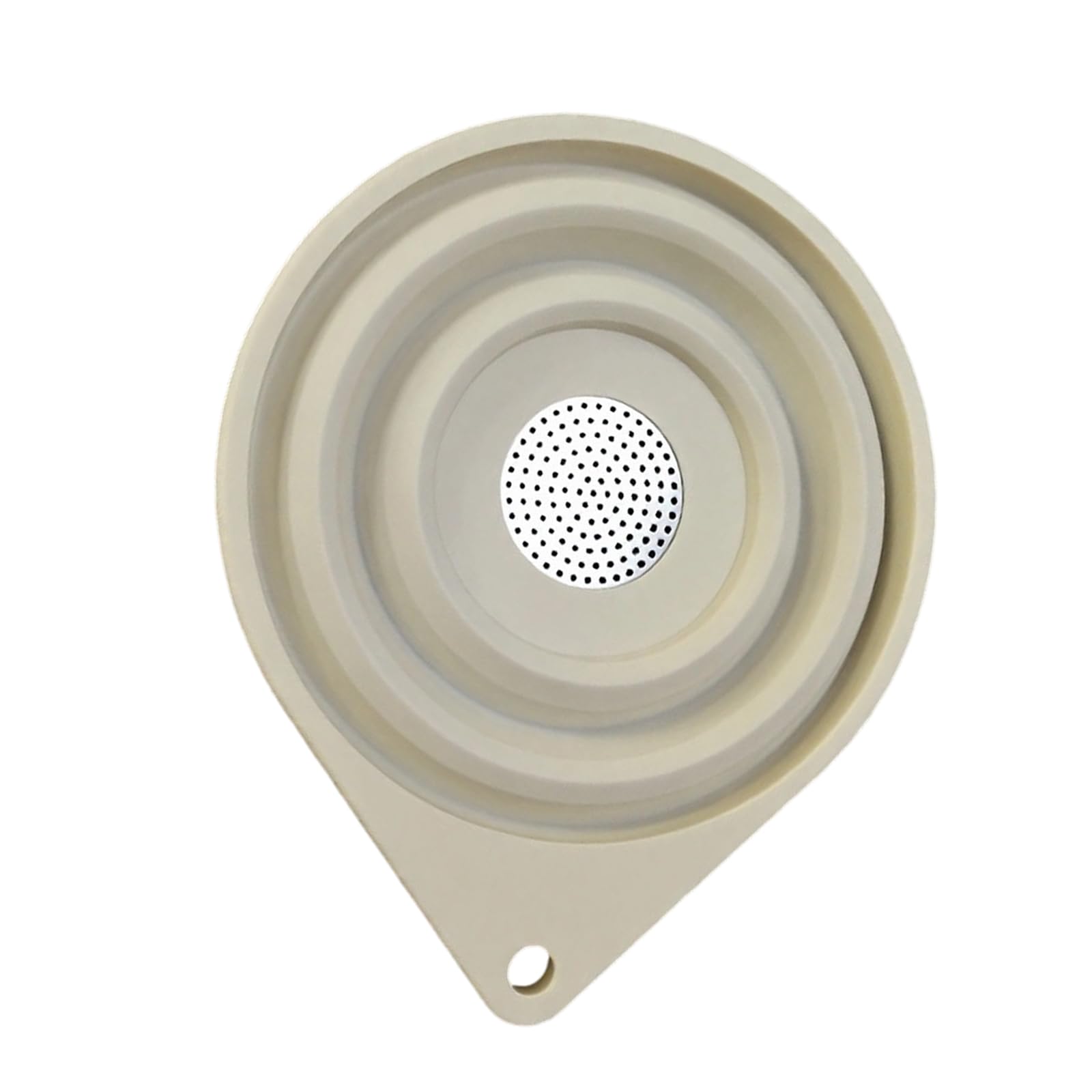 alloneslife 4 Inch Flexible Screen Filter for Brewing Tea Coffee and Separating Wine Sediments Kitchen Essential Folding Filter
