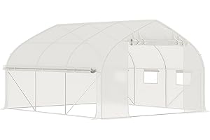 Outsunny 11.5' x 10' x 6.5' Hoop House Greenhouse