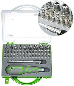 NSinc - 41 in 1 Screwdriver Tool Kit and Socket Set for Home Screwdriver Tool set; Professional Repair Tool Kit with 39 Precision Bits for Air Conditioning, Washing Machine and More