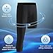 Hovershoes 2 Pcs Boys One Leg Compression Pants Basketball 3/4 Leggings Sports Tights Kids Youths Athletic Soccer Base Layer