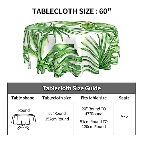 Nappe ronde imperméable antitache 152 cm pour repas sans stress OUSIKA - 6