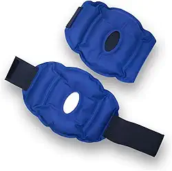 Joelheira Bolsa Térmica Gel Compressa Quente Frio Ajustável Para Dor Joelho Compressão Lesões Musculares Premium