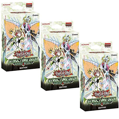 Konami Yu-Gi-Oh! TCG: Rokket Revolt Structure Decks (Set of 3 Decks)