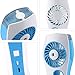 iEGrow HQM-MY001 Handheld USB Mini Misting Fan, Blue