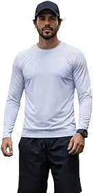Camisa Térmica Proteção Uv 50+ Segunda Pele Blusa Malha Fria Unissex Academia Manga Longa