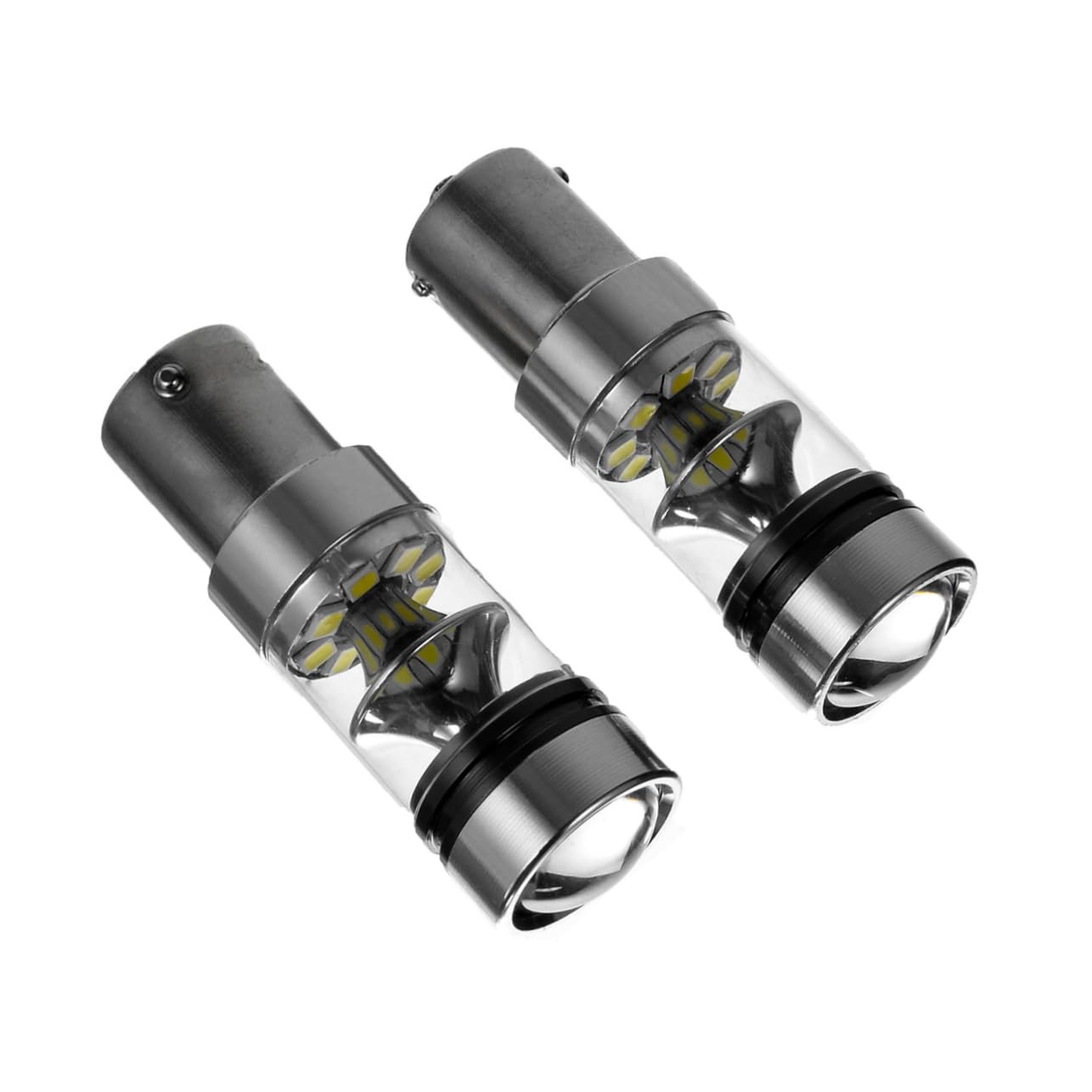 OUNONA 3piezas Bombillas Led Luces Señal De y Marcha Diurna Alta Luminosidad Fácil Instalación Compatibles Luces Traseras De Coche