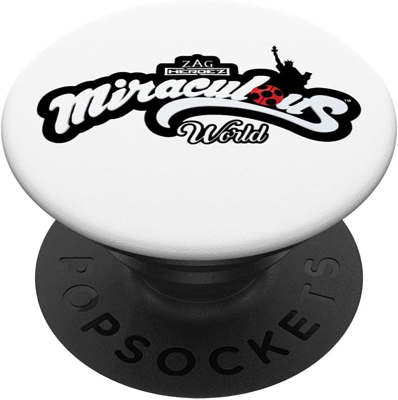 Miraculous Ladybug New-York Logo PopSockets Swappable PopGrip