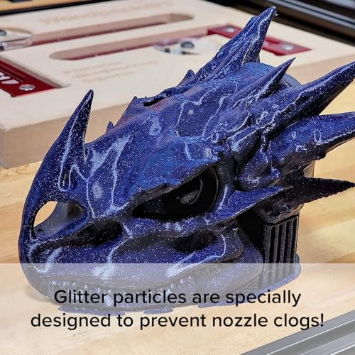 Image of Polymaker Panchroma Galaxy PLA Filament 1.75mm 1kg, Dark Blue