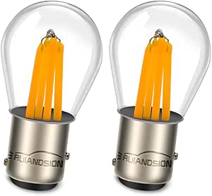 Ruiandsion E10 LED Bulb E10 Screw Base Flashlights Torch Lights LED Bulbs 9v 6000k White 4pcs
