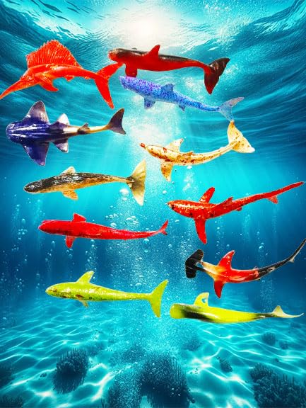 Chuz N Pick Set of 12 Lifelike Soft Rubber Fish Models Perfect for Decor, Creative Projects, Artific (B0CQHNJ886) Amazon Price History, Amazon Price Tracker