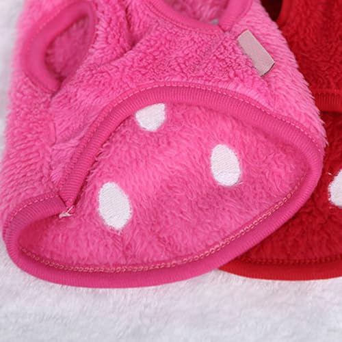Disfraz térmico para perros pequeños PENIKOKO 2XS rosa miniatura 6