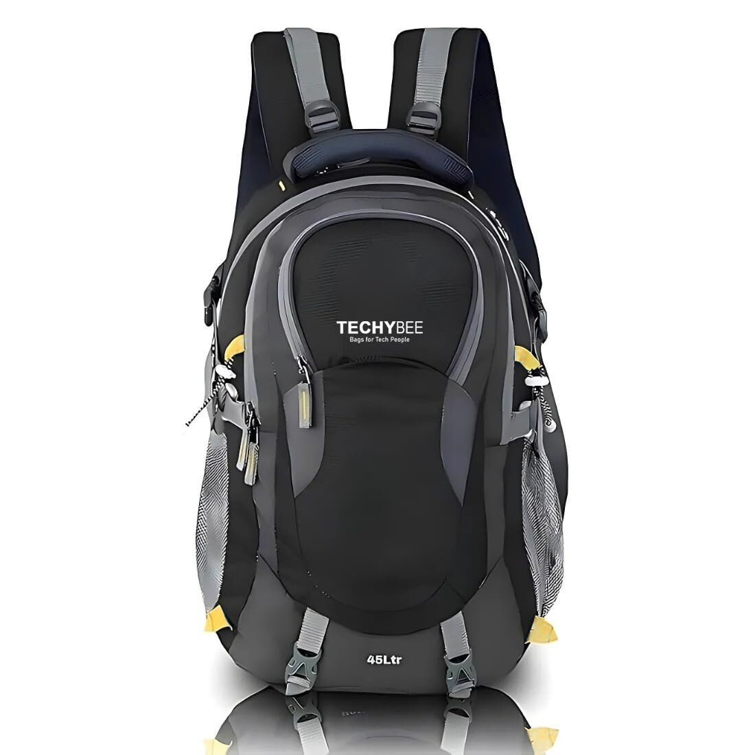 Large 50L Laptop Backpack with Shoe Compartment, Rain Cover, Waterproof Travel Rucksack for Men & Women-image-44