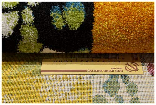 ABC Gioia B Tappeto, Multicolore, 80 x 150 cm