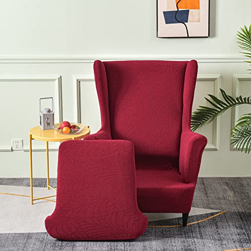 GKXLH Wingback Chair Covers 2 Piece Set - Image 3