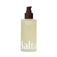 Vista 16 de Saltair Aceite corporal - Lujoso aceite Santal Bloom para después de la ducha y el baño para mujeres y hombres. Hidratante botánico, no graso, bien