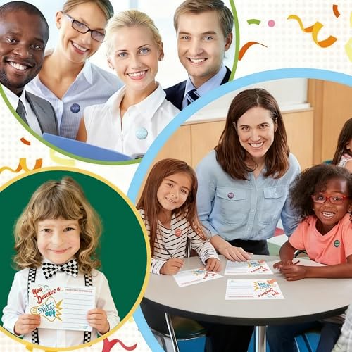 AMAZINGSUN 52 Pcs Positive Shout Out Card – Appreciation and Recognition Cards for Teachers, Students, Employees, and Office Staff – Motivational Reward Cards for School Workplace - Image 5