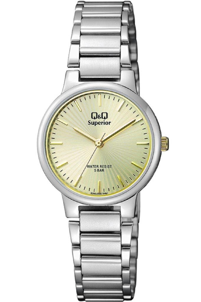 Q&Q Analog Gold Dial Girls Watch-S279J200Y (B07QMGZ7N3) Amazon Price History, Amazon Price Tracker