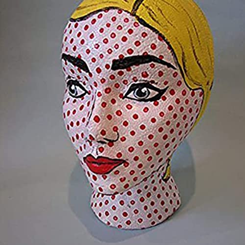 Testa di manichino Polyrerene Testa Wig Wig Capice...