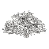 Yootones - Muelles de altura para pastilla de guitarra de estilo cónico de una sola bobina compatibles con pastilla de guitarra Strat Tele (plata)