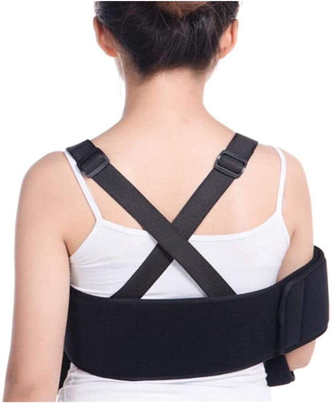 Inmovilizador de Hombro con Cabestrillo para Brazo médico Soporte de Manguito rotador Brace Inmovilizador de Hombro con Cabestrillo para Mujeres y Hombres para Dolor de Hombro, Brazo, Codo,