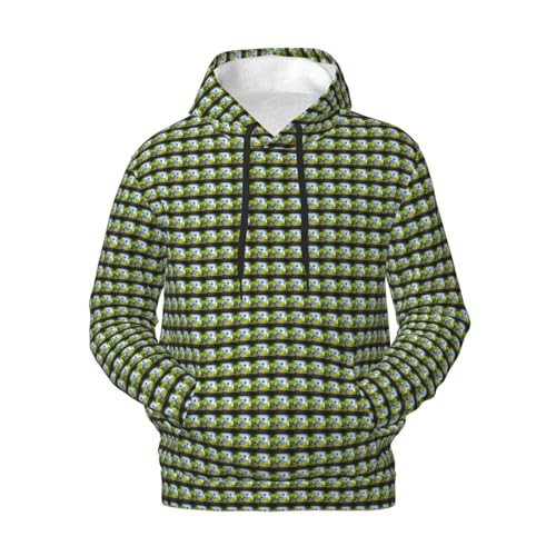 Sweat à capuche style urbain homme noir XL imprimé pigeon pour sorties automne