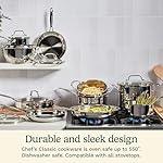 Cuisinart 1.5 Quart Saucepan w/Cover, Chef's Classic Stainless Steel Cookware Collection, 719-16 - Image 5