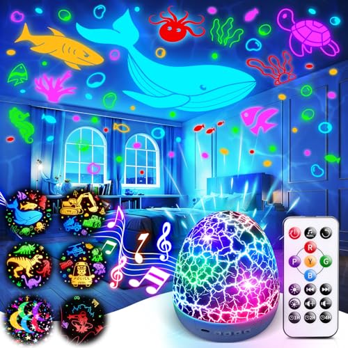 Sensory Light Projector 15 White Noise Sound Machine Baby Sleep Soother