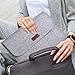 OWNUZZ® 17.7‘’Protective Felt Case Bag Cover for All-New Tracing Light Box, Portable Felt Carrying Pouch Protective Cover Laptop Protective Cover Big Folder Envelope Bag Cover(Light Gray)