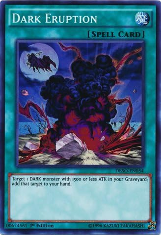 YU-GI-OH! - Erupción oscura (DESO-EN054) - Destiny Soldiers - 1ª edición - Super Rare