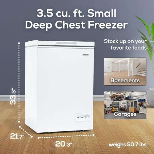 23% Off Igloo 3.5 Cu Ft Upright Deep Freezer Chest - Image 2