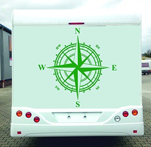 Windrose Adesivo per Roulotte Roulotte ecc
