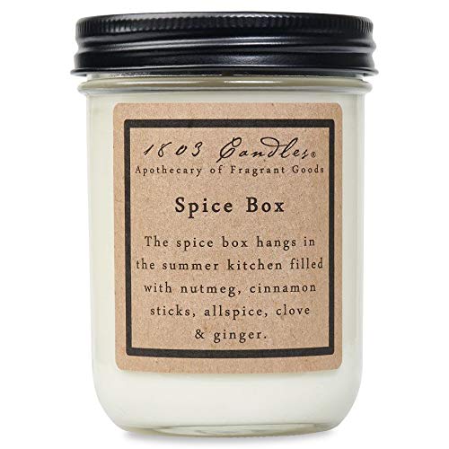 Bougies artisanales 1803 pot de soja 42g un design épuré et raffiné